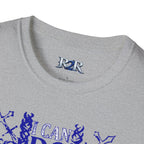 Christian Cross T-Shirt – "I Can Do All Things Through Christ" Inspirational Tee