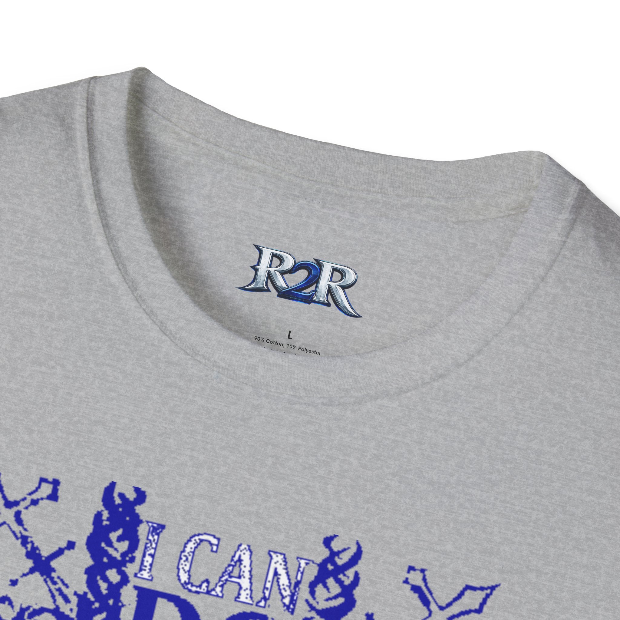 Christian Cross T-Shirt – "I Can Do All Things Through Christ" Inspirational Tee