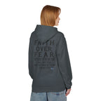 Faith Over Fear Hoodie — Psalms 118:6 Inspirational Christian Pullover
