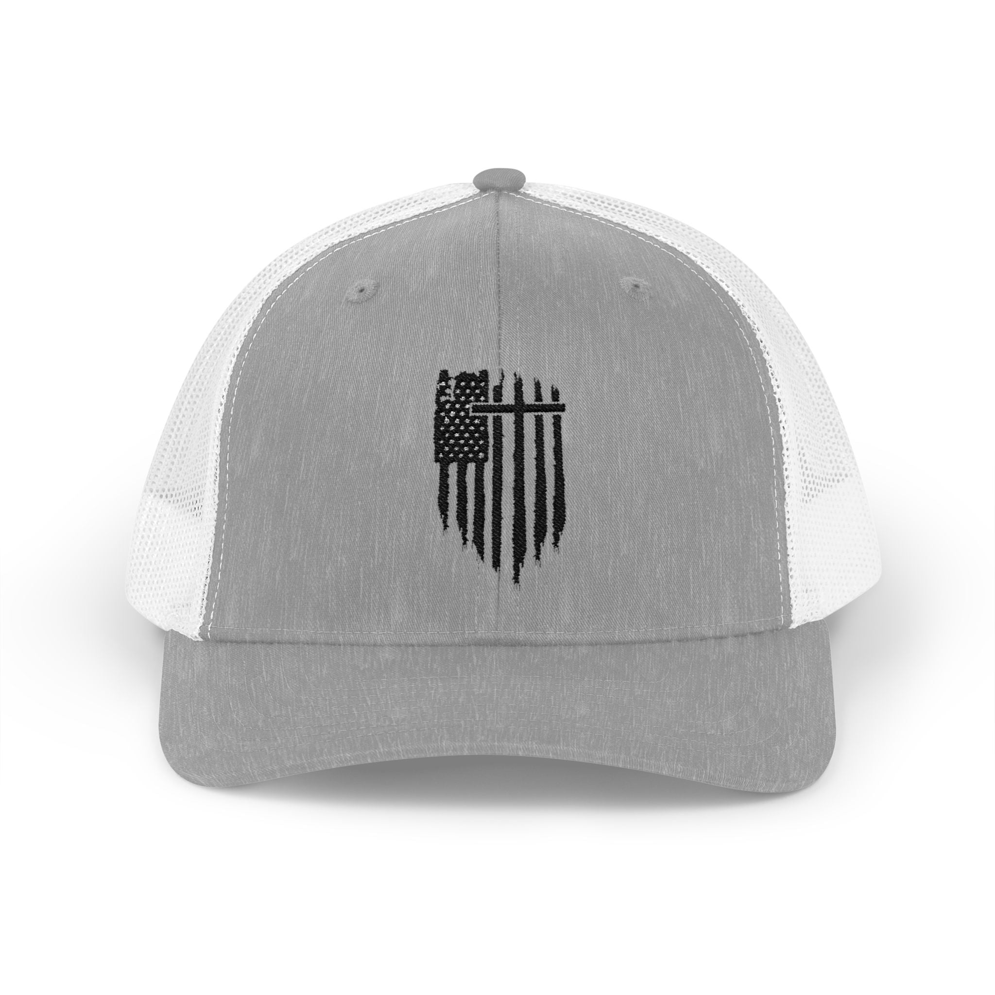 Snapback Cap Cross American Flag