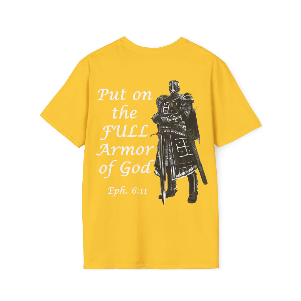 Armor of God T-Shirt — 'Put on the FULL Armor of God' Christian Faith Tee