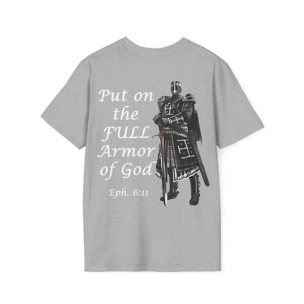 Armor of God T-Shirt — 'Put on the FULL Armor of God' Christian Faith Tee