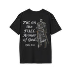 Armor of God T-Shirt — 'Put on the FULL Armor of God' Christian Faith Tee
