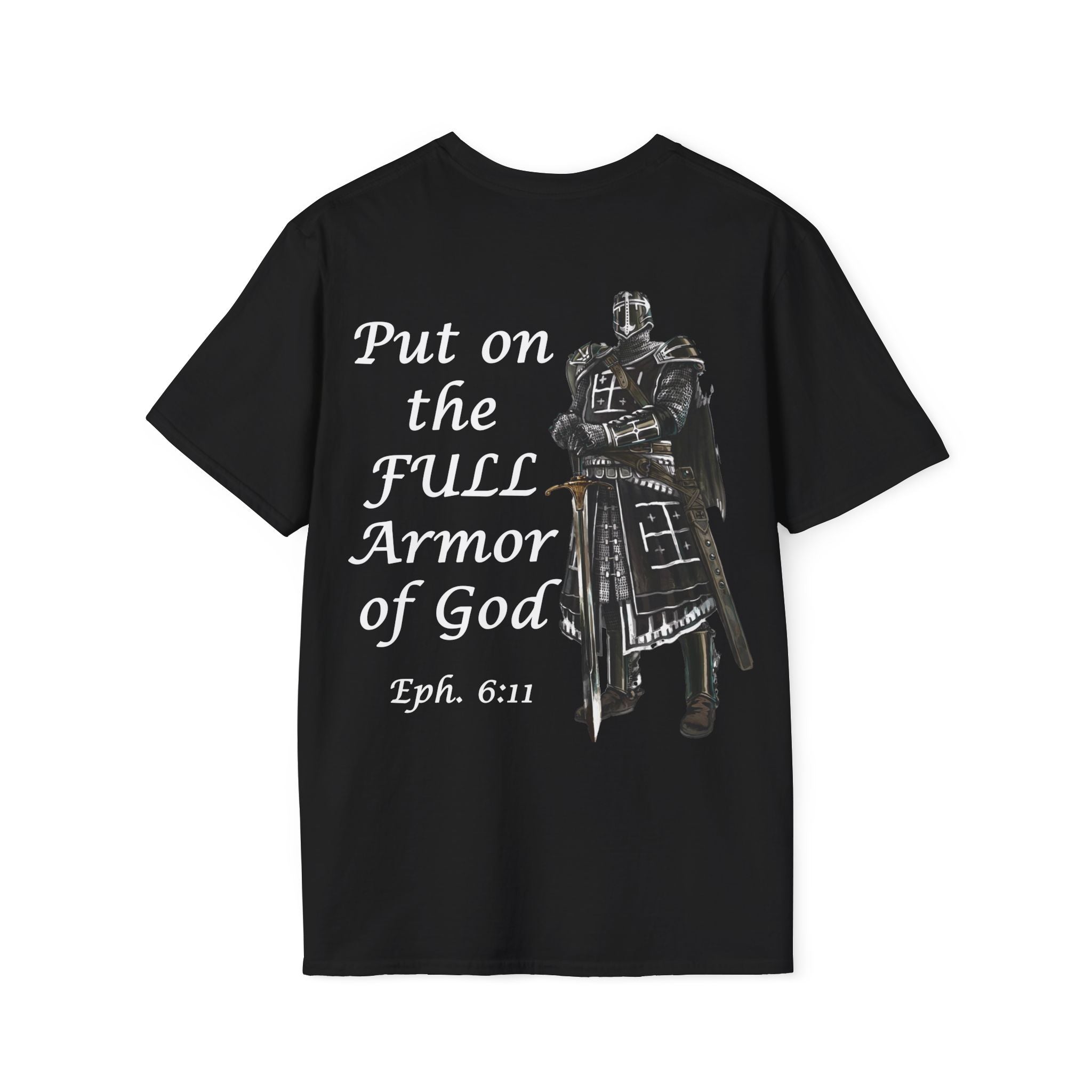 Armor of God T-Shirt — 'Put on the FULL Armor of God' Christian Faith Tee