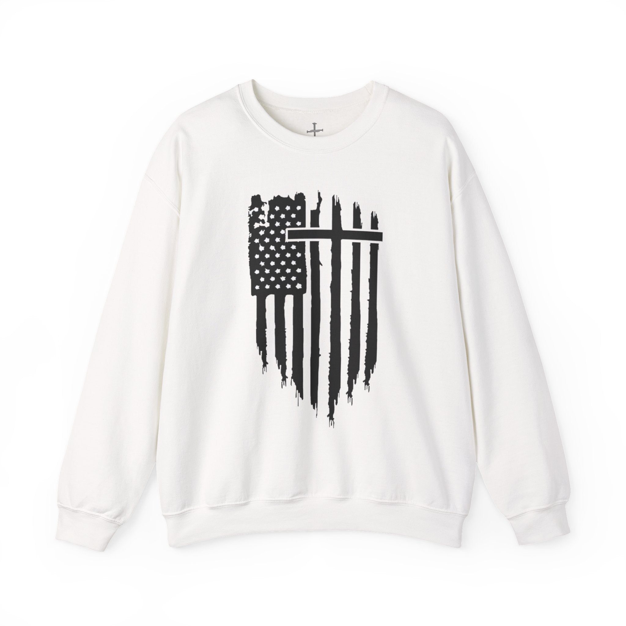 Patriotic Distressed Sweatshirt