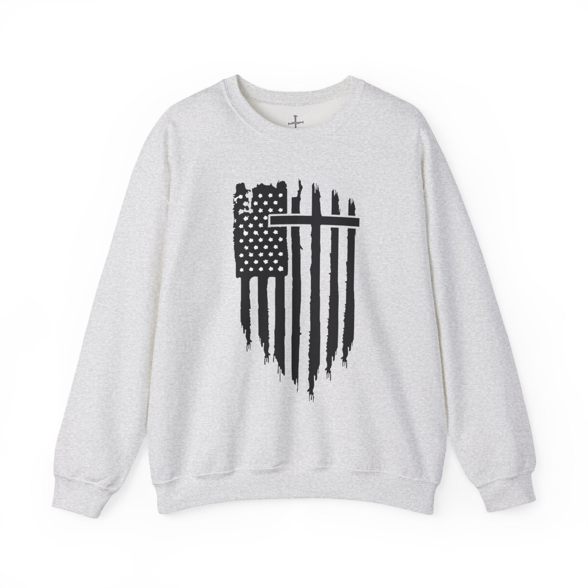Patriotic Distressed Sweatshirt