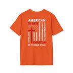 American by Birth Red Softstyle T-Shirt