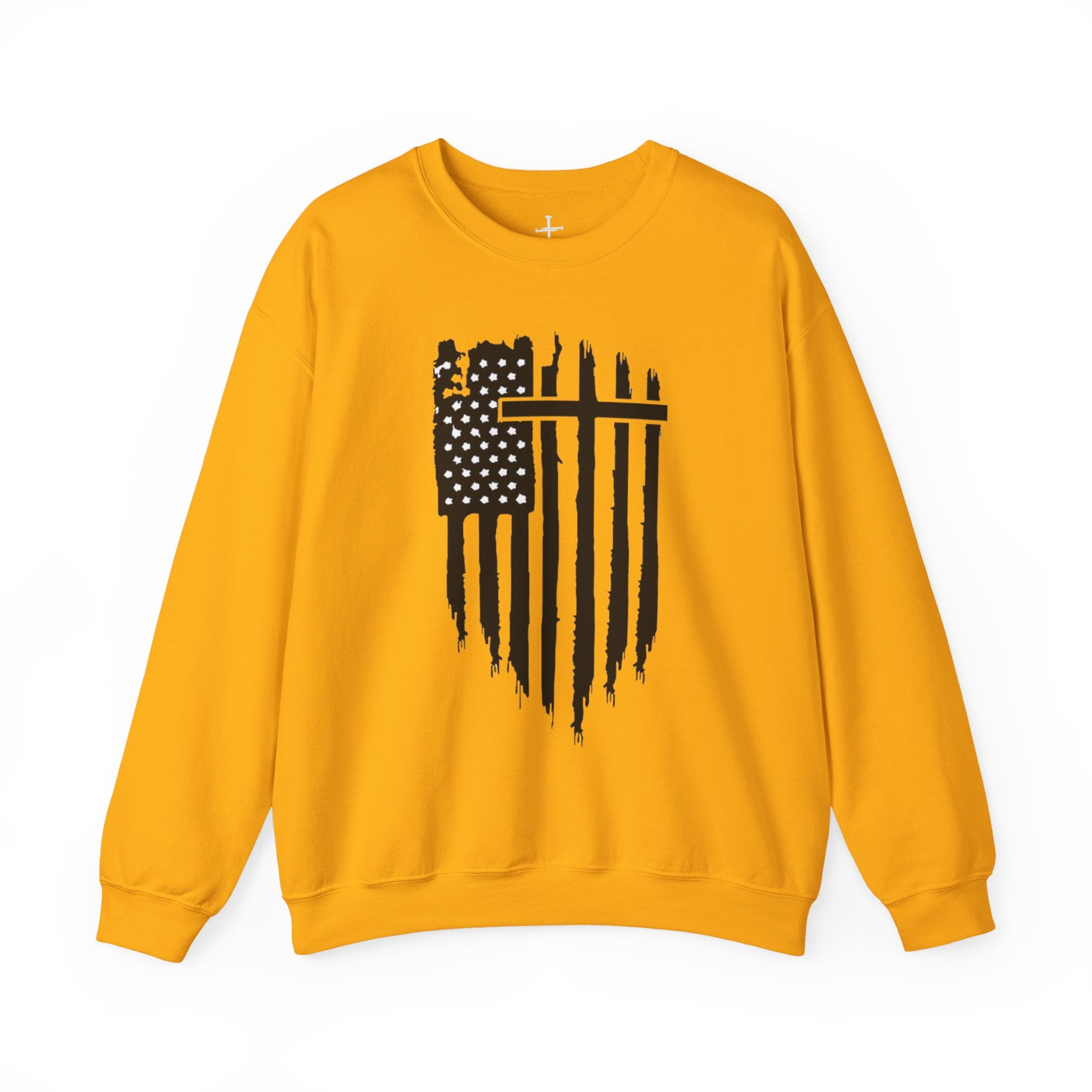 Patriotic Distressed Sweatshirt