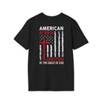 American by Birth Red Softstyle T-Shirt